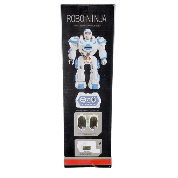 Robo Ninja Smart Remote Control Robot with Flying Disk Launcher Gesture Sensing - Picture 4 of 5